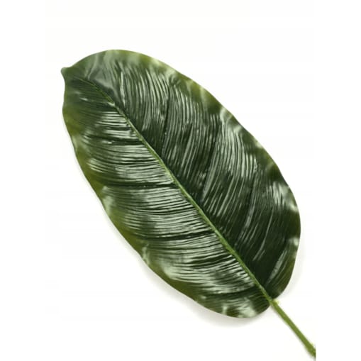 DŁUGI SZTUCZNY LIŚĆ ZIELONY na bukiet stroik 1x