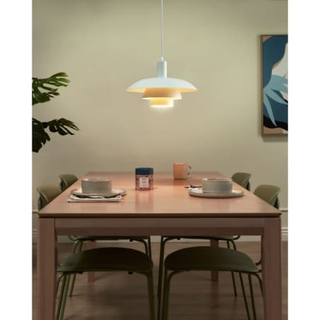 Lampa wisząca HILBA Metal Biały