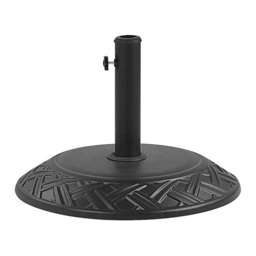 Podstawa pod parasol ⌀ 50 cm czarna CAPACI