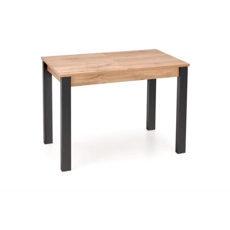 Stół rozkładany GINO 100(135)x60 dąb/czarny