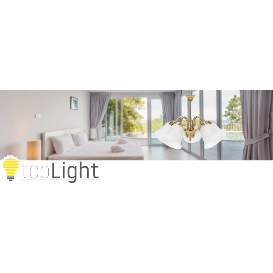 Lampa Wisząca Klasyczna Żyrandol Vintage Retro E27