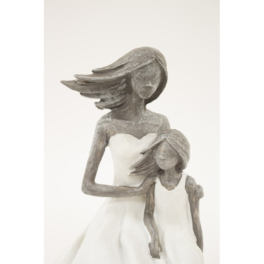 Dekoracja - figurka mamy i córki 23,5x11x7 cm FIGURINES rondella
