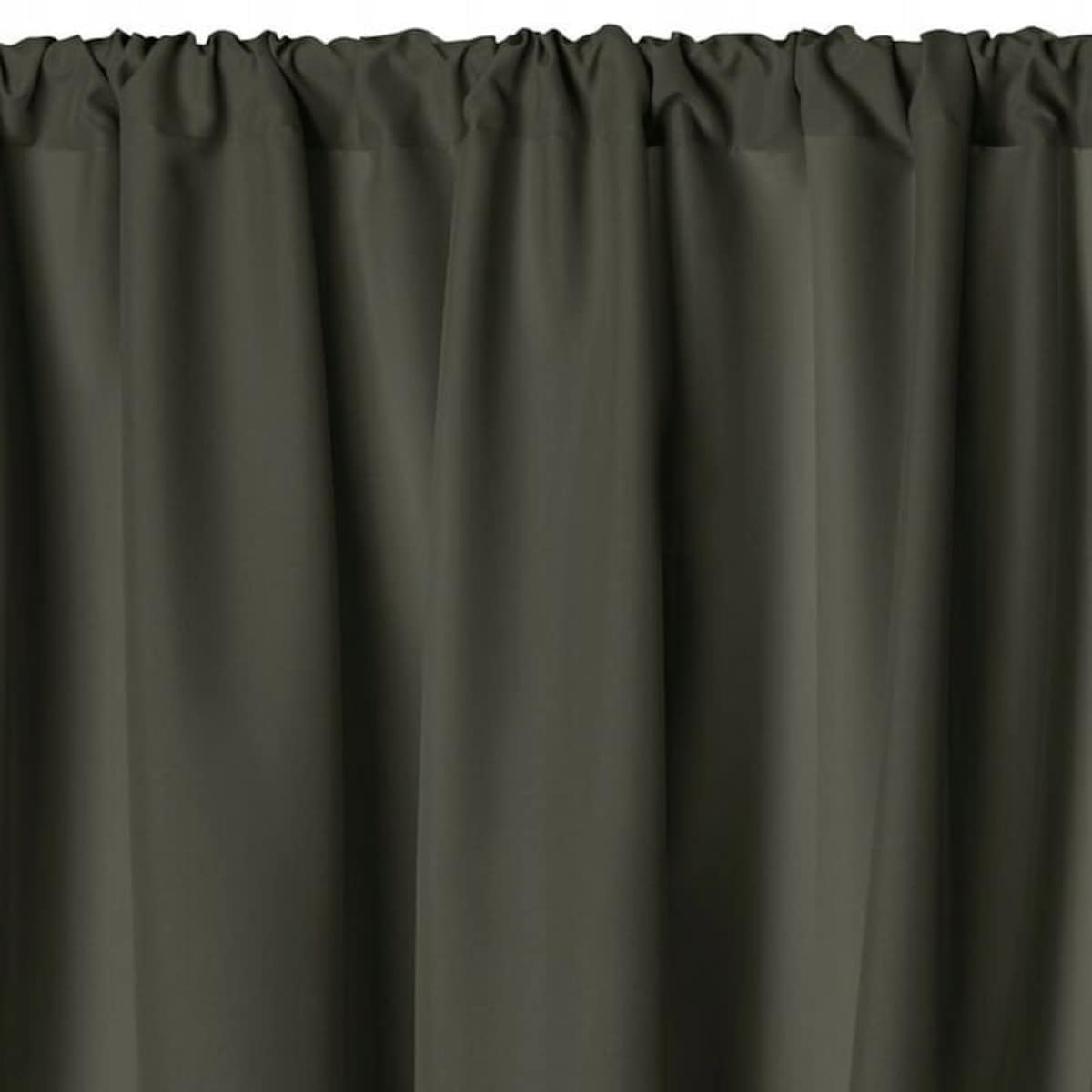 Zasłona Ogrodowa Tarasowa Wodoodporna 155 x 200 cm Grafitowa Taśma Tunel