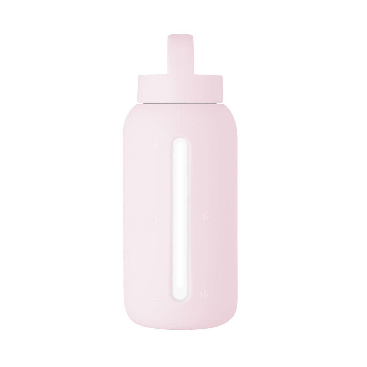 MUUKI DAILY BOTTLE szklana butelka na wodę 720 ml, Marshmallow