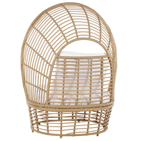 Fotel ogrodowy LIDO Rattan Beżowy