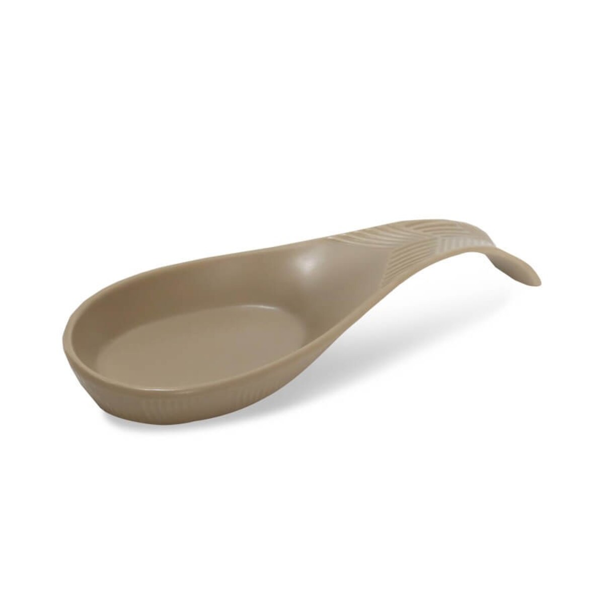 Ceramiczna podstawka pod łyżkę wazową Geometry Beige MAESTRO