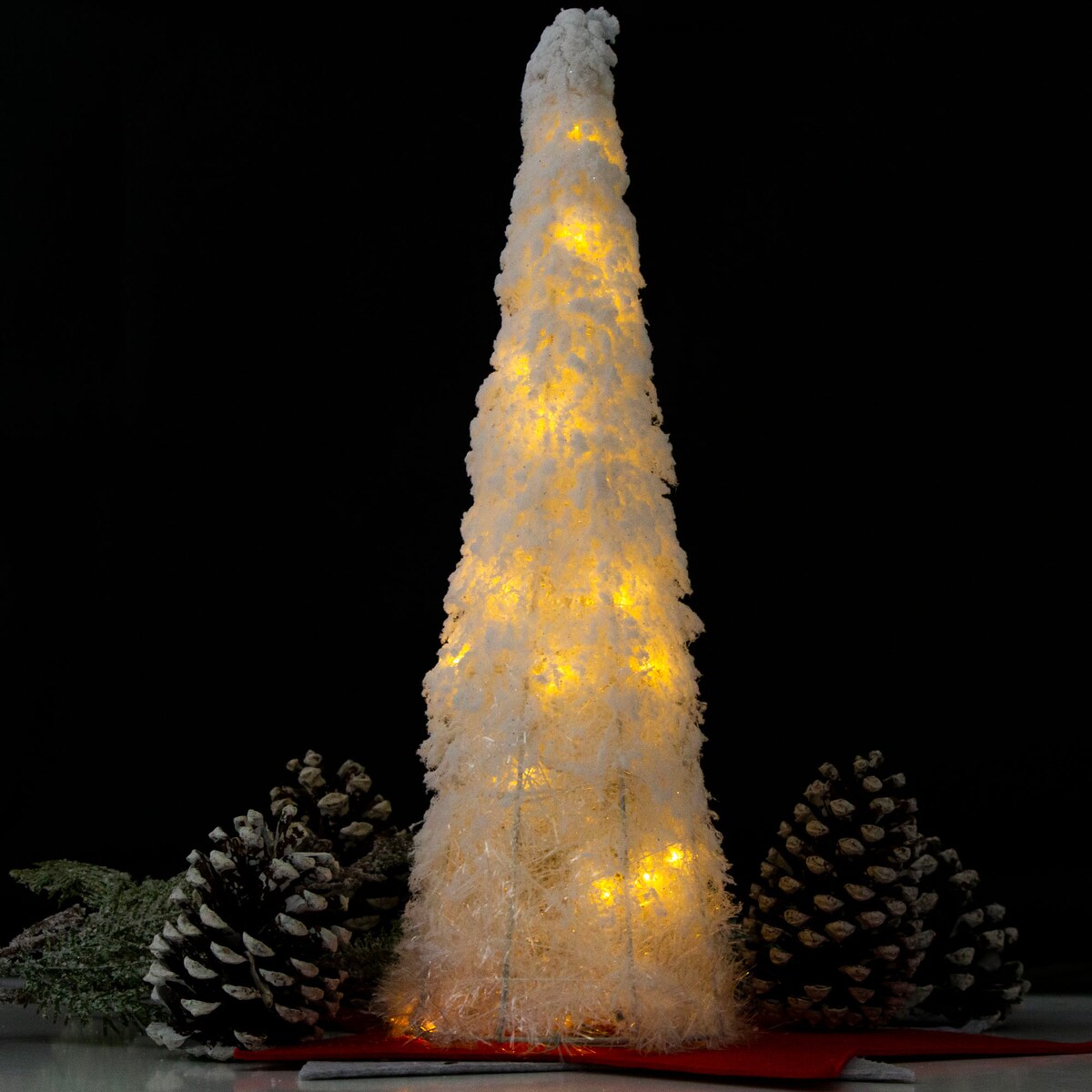 Choinka Led Świecąca Ozdoby Świąteczne Na Baterie