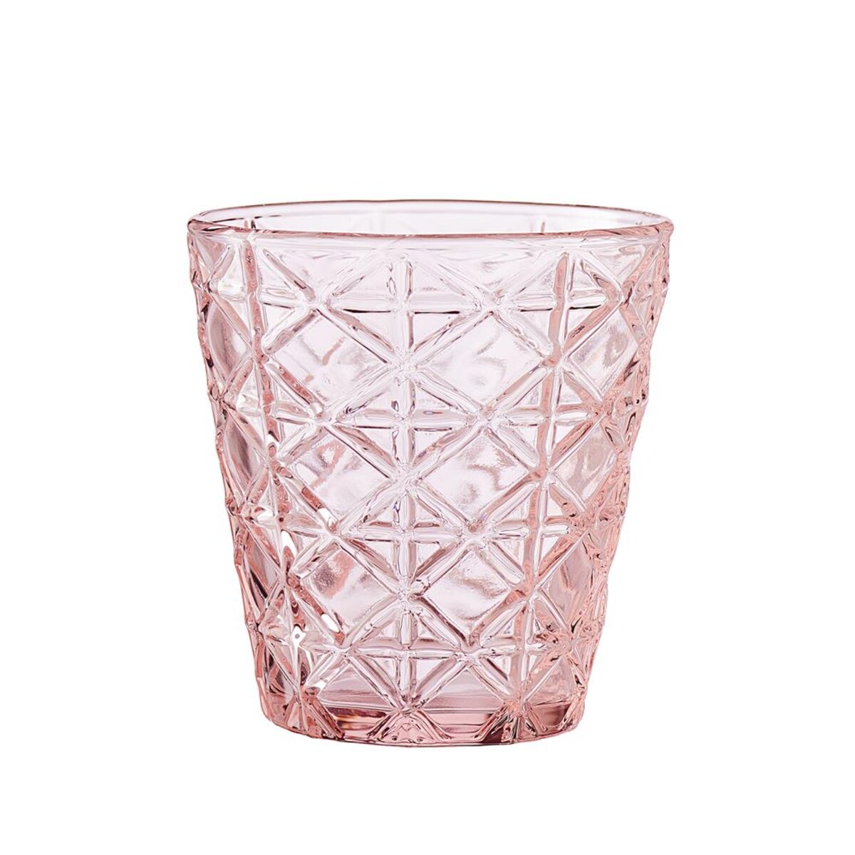 VILLA ITALIA Szklanka różowa 250 ml ISADORA