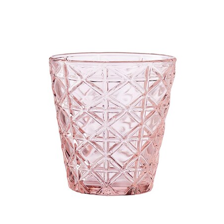 VILLA ITALIA Szklanka różowa 250 ml ISADORA