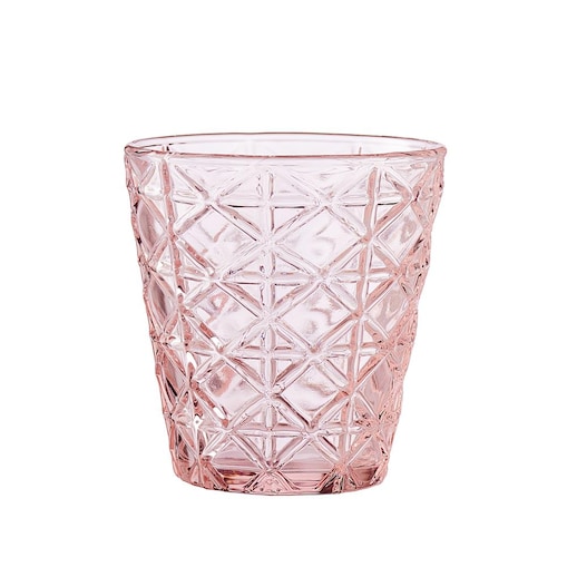 VILLA ITALIA Szklanka różowa 250 ml ISADORA