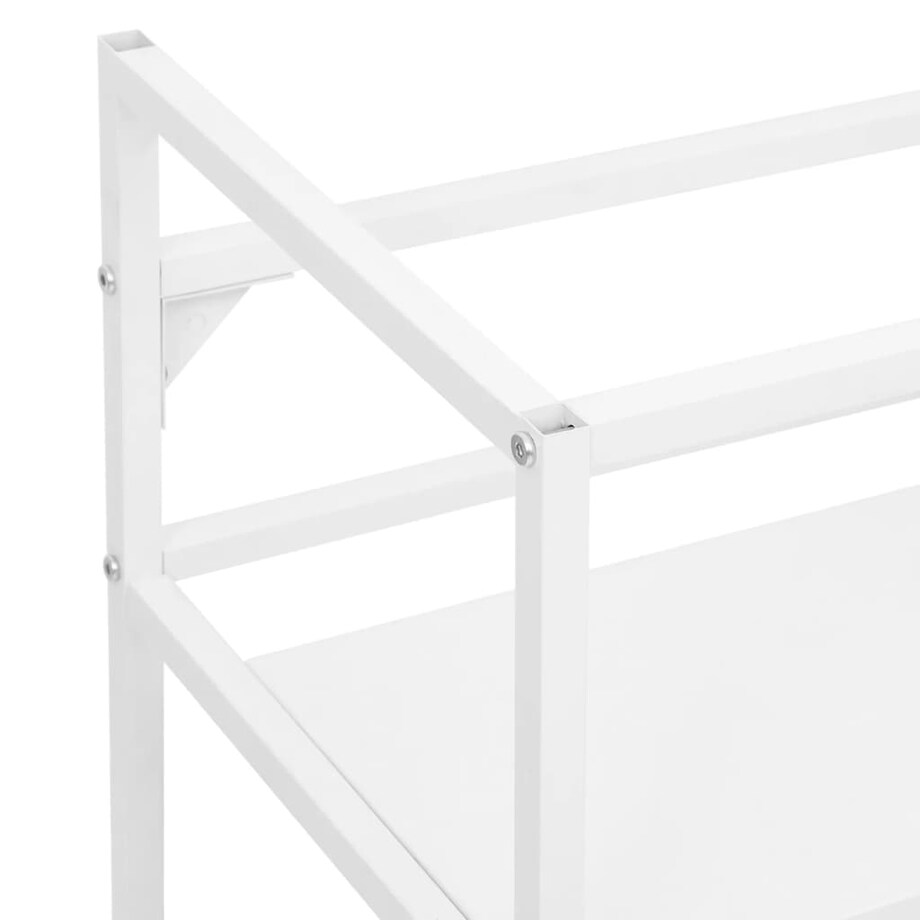 vidaXL Stelaż pod umywalkę, biały, 59x38x83 cm, żelazny