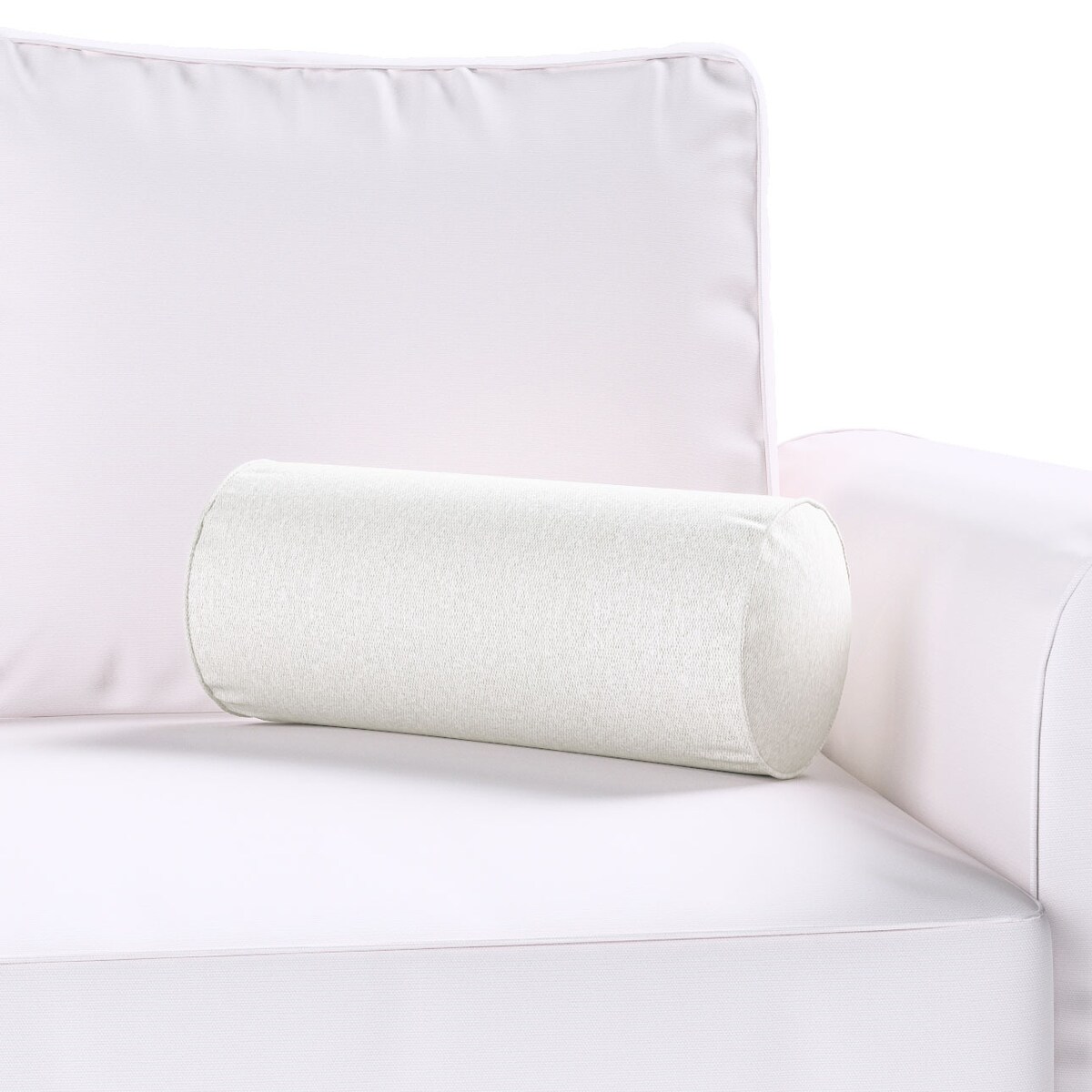 Poduszka wałek prosty, kremowy, Ø16 x 40 cm, Amsterdam