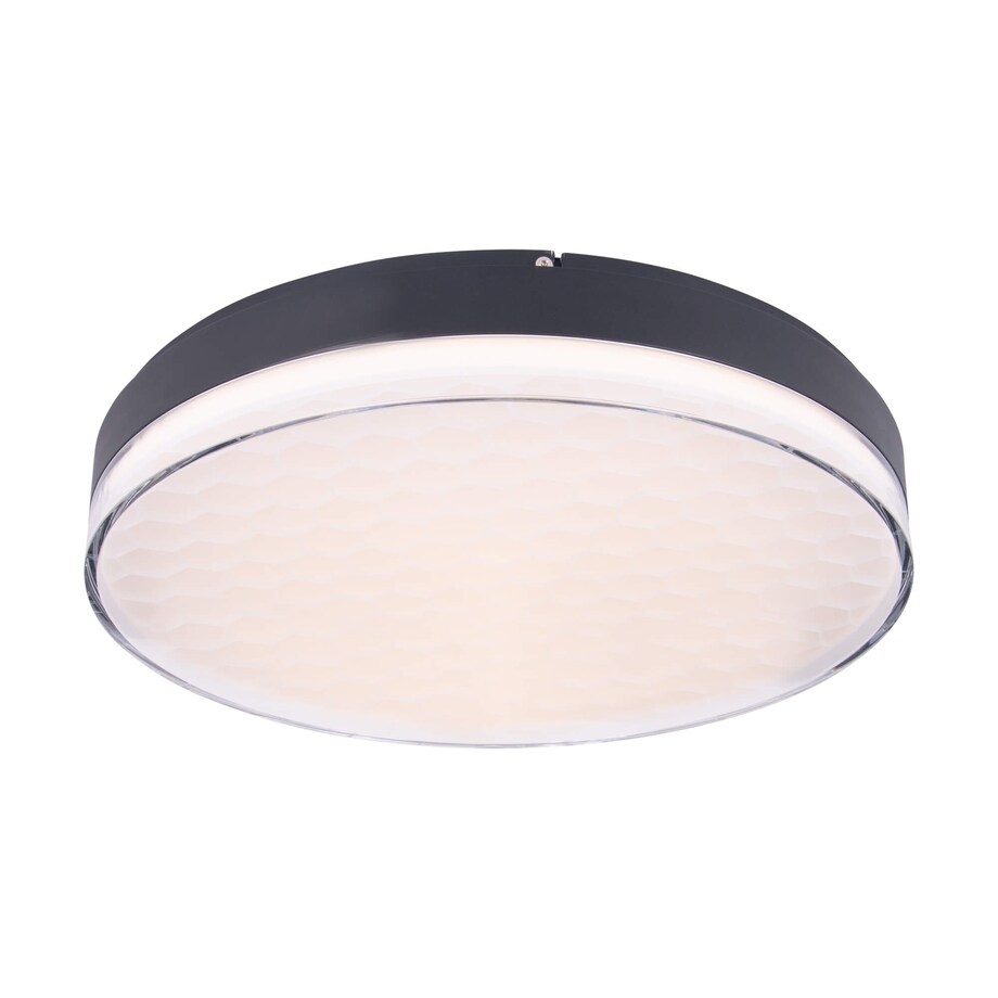 Lampa sufitowa Sekko LED 54 plaster miodu plafon czarny
