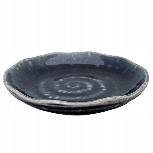MISKA MISECZKA DIPÓWKA GRANATOWA CERAMICZNA MAŁA NA SOS SOJOWY DIPY 12cm