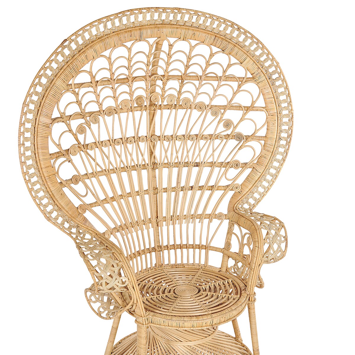 Fotel paw EMMANUELLE Rattan Naturalny