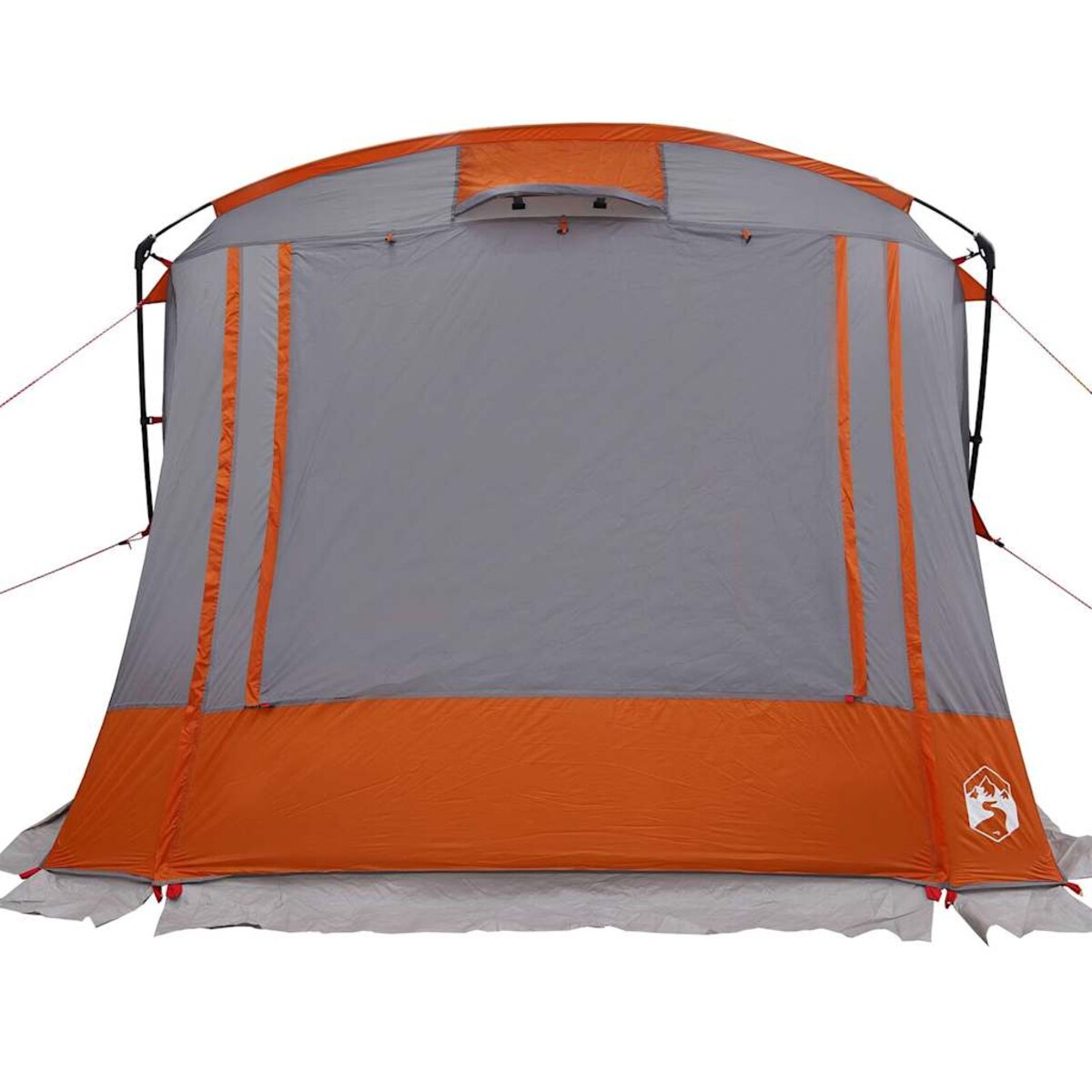 vidaXL Namiot z dachem Szary, Pomarańczowy i Czarny 285 x 255 x 245 cm