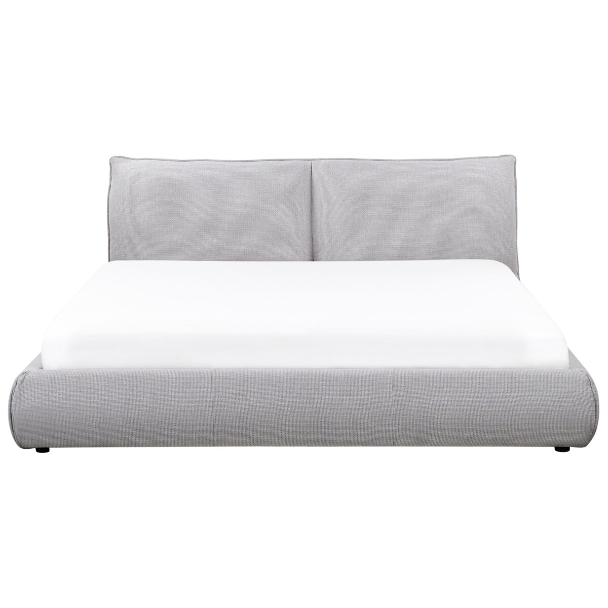 Łóżko wodne VINAY 180 x 200 cm Jasnoszary