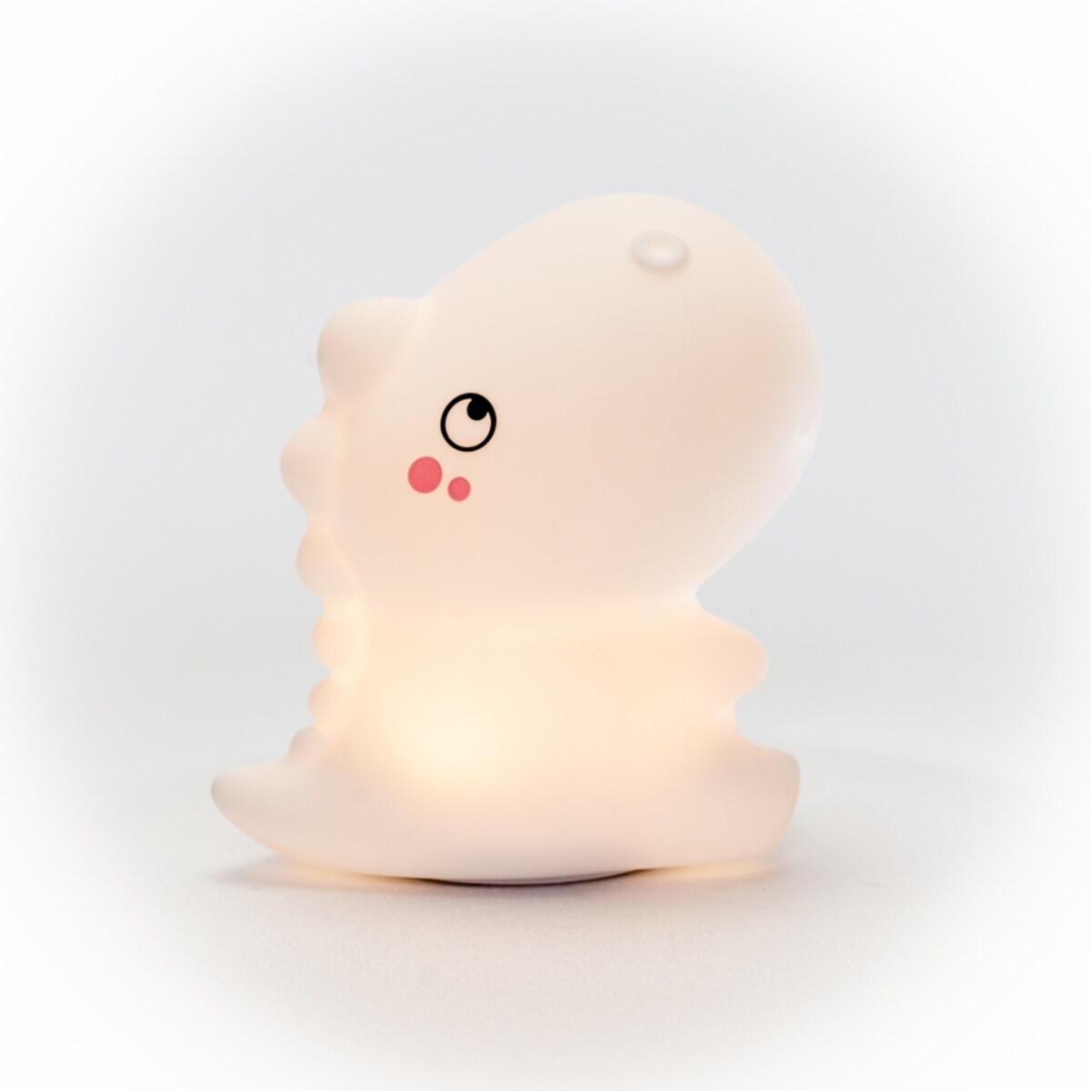 InnoGIO GIOdino silikonowa lampka LED dotykowa dla dzieci, 8 kolorów ładowana