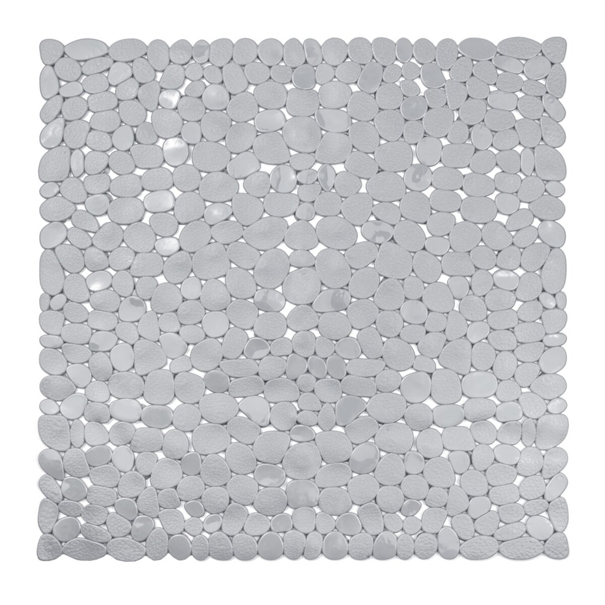 mata łazienkowa antypoślizgowa 54 x 54 cm PVC szara