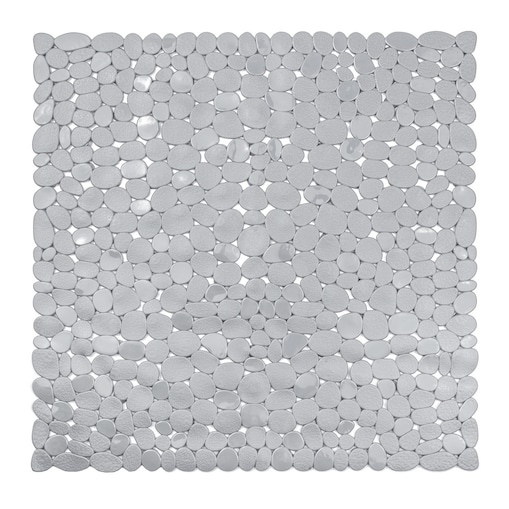 mata łazienkowa antypoślizgowa 54 x 54 cm PVC szara