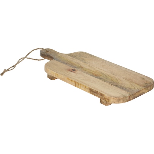 Deska do serwowania wędlin i przekąsek, drewno mango, 15 x 35 x 2,5 cm