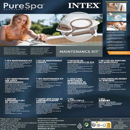 Intex Zestaw do czyszczenia spa, 28004