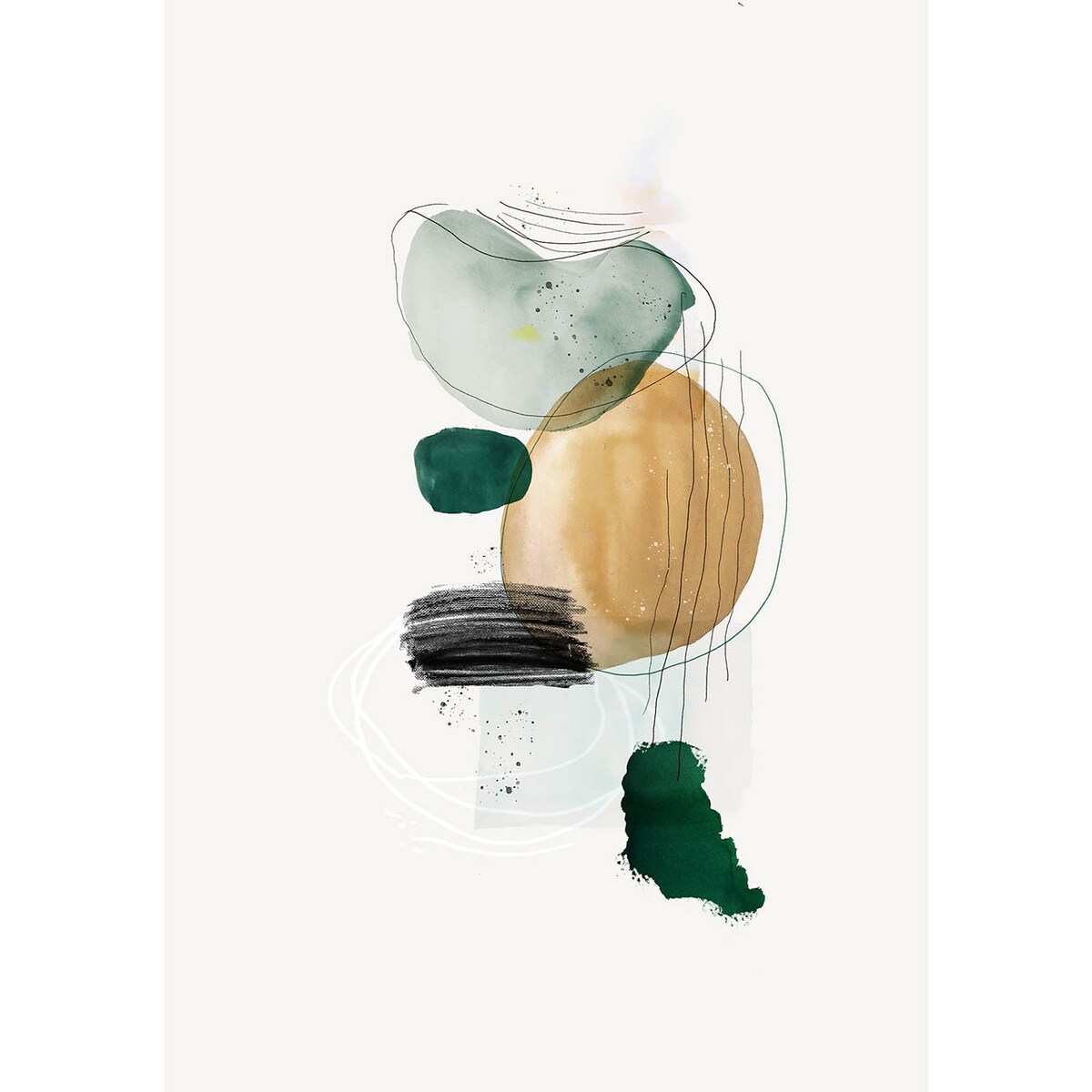 Obraz na płótnie Harmony I, 50 x 70 cm