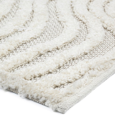 Dywan boho Cora 160x230 cm kremowy