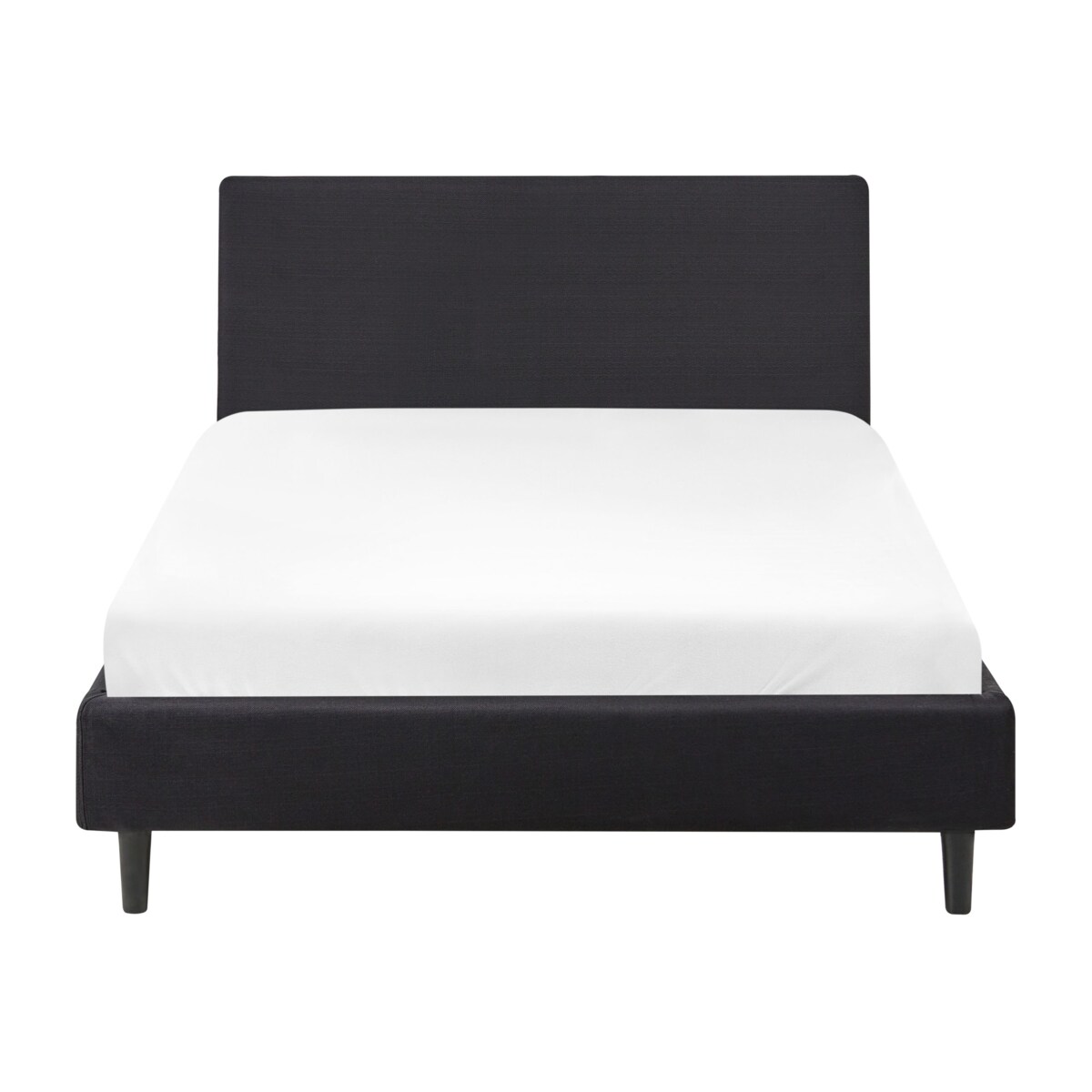 Łóżko FITOU 120 x 200 cm Czarny