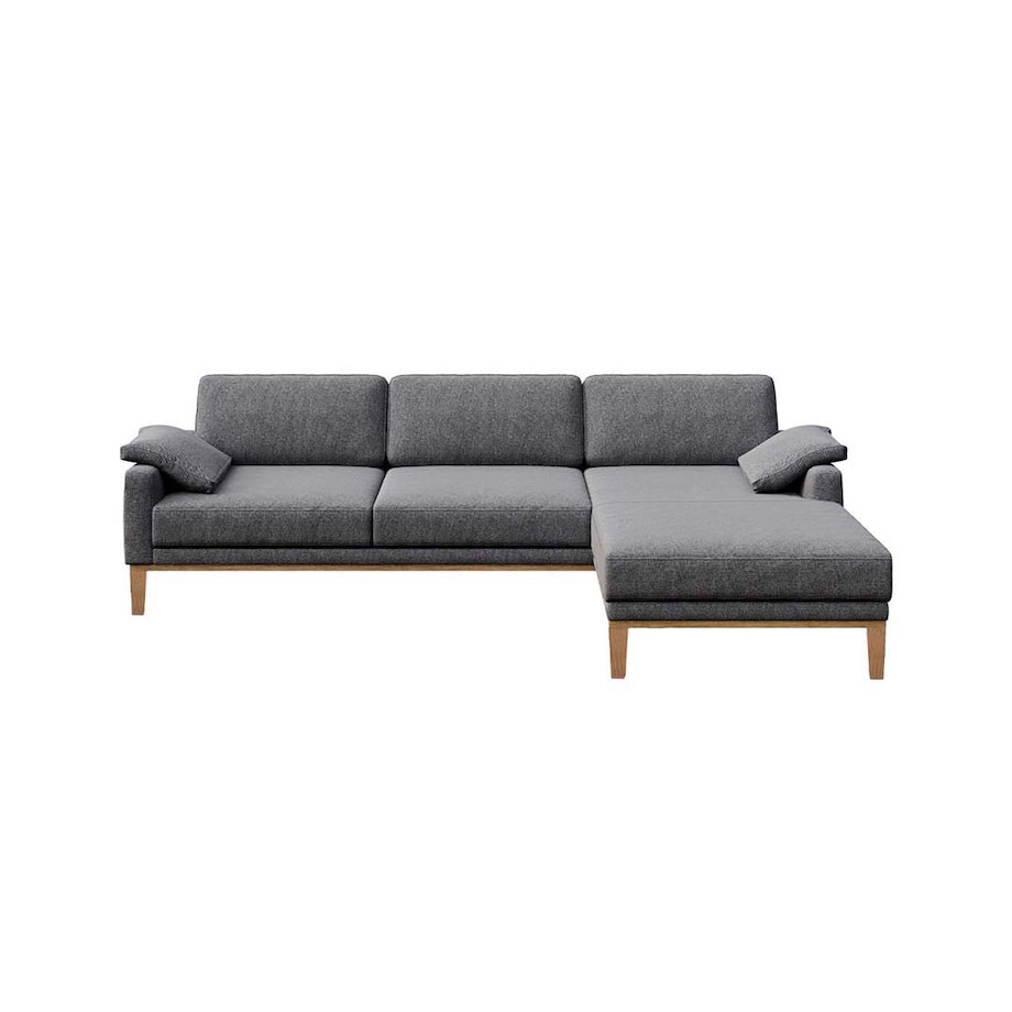 Sofa narożna Musso - ciemnoszara