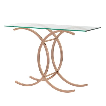 Konsola Chica rose gold 128x40x79cm, 128 x 40 x 79 cm