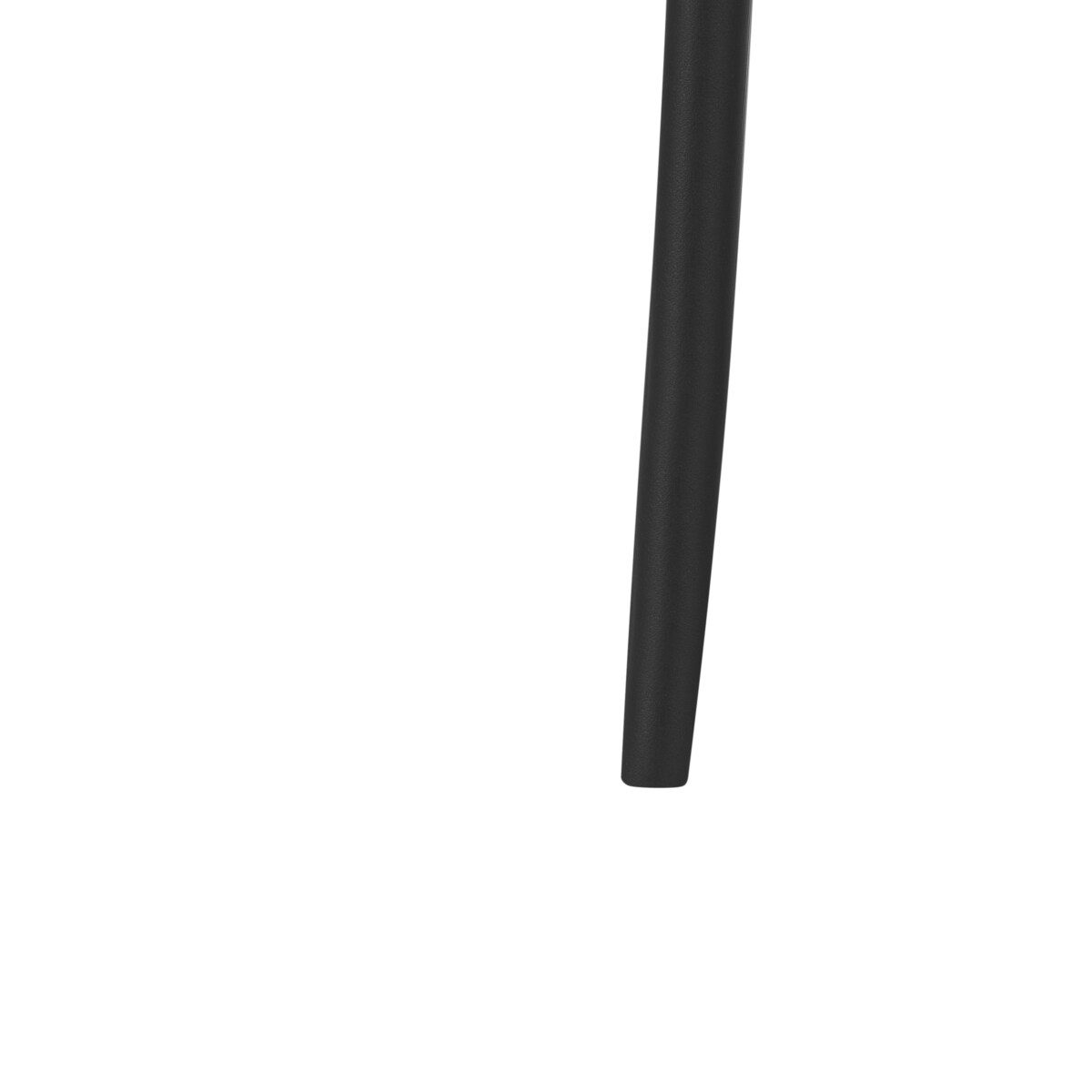 Zestaw 2 krzeseł ogrodowych VIDOR Czarny