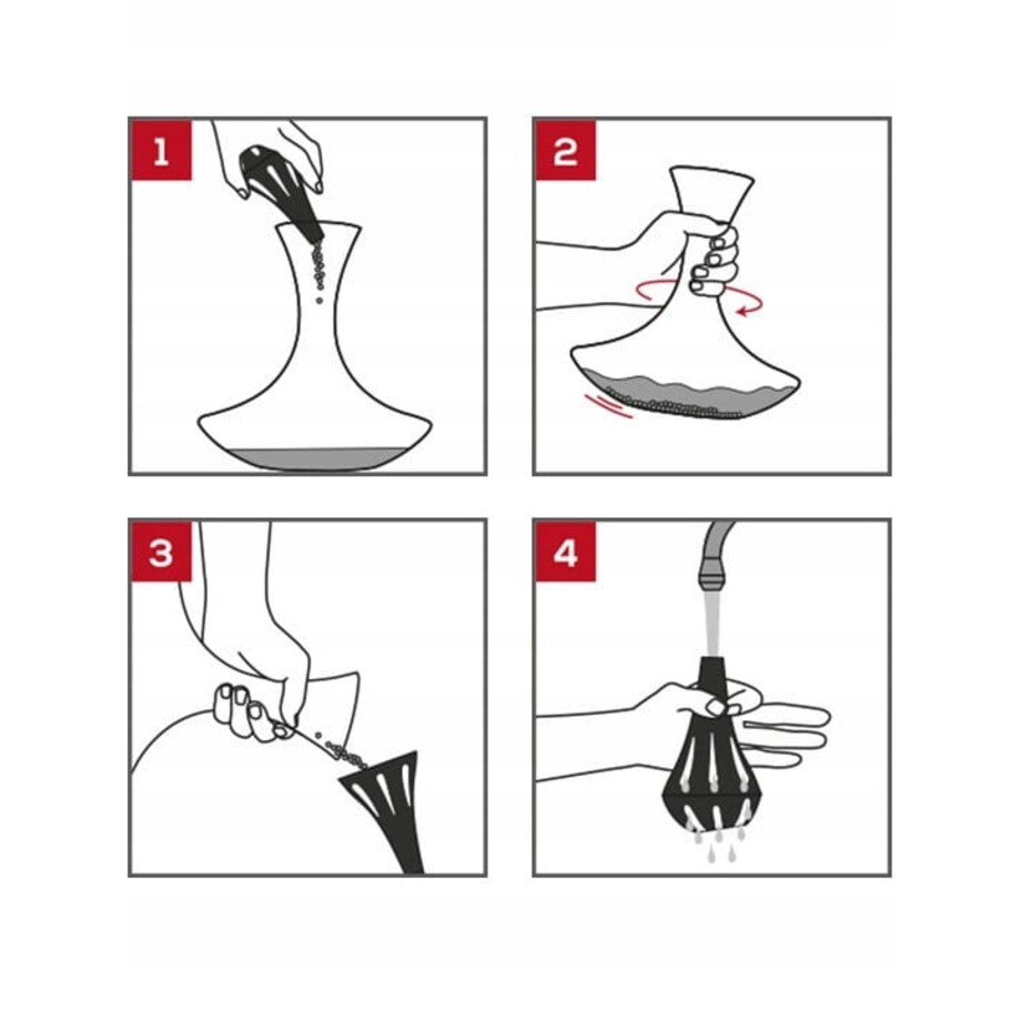 Kulki do czyszczenia dekanterów, Peugeot