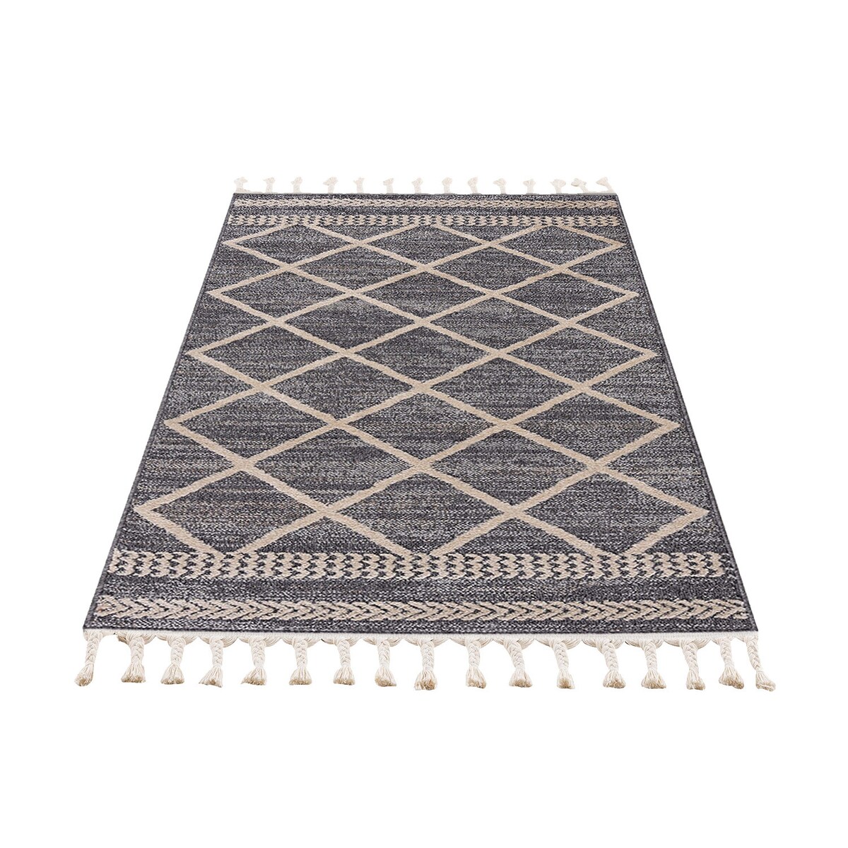 Dywan geometryczny w stylu skandinawskim Arty 26450 Szary 160x230