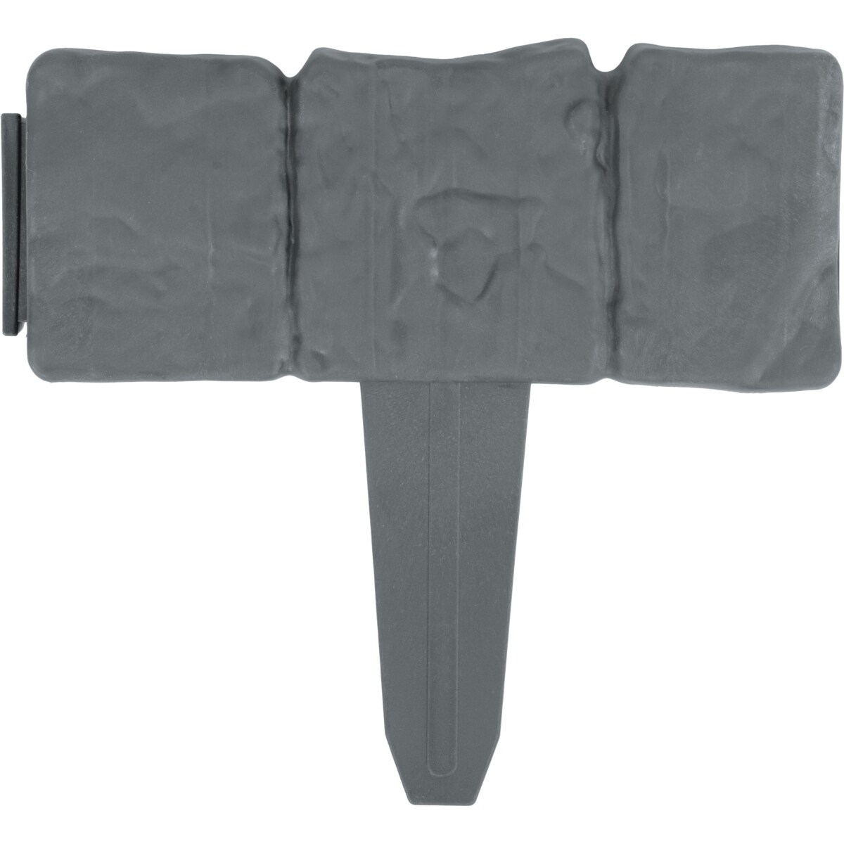 Palisada ogrodowa obrzeże ogrodowe trawnikowe szare Plonos tworzywo płotek 250 cm