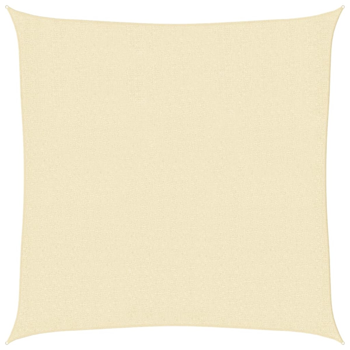 vidaXL Żagiel ogrodowy HDPE kwadratowy 3,6x3,6 m Krem