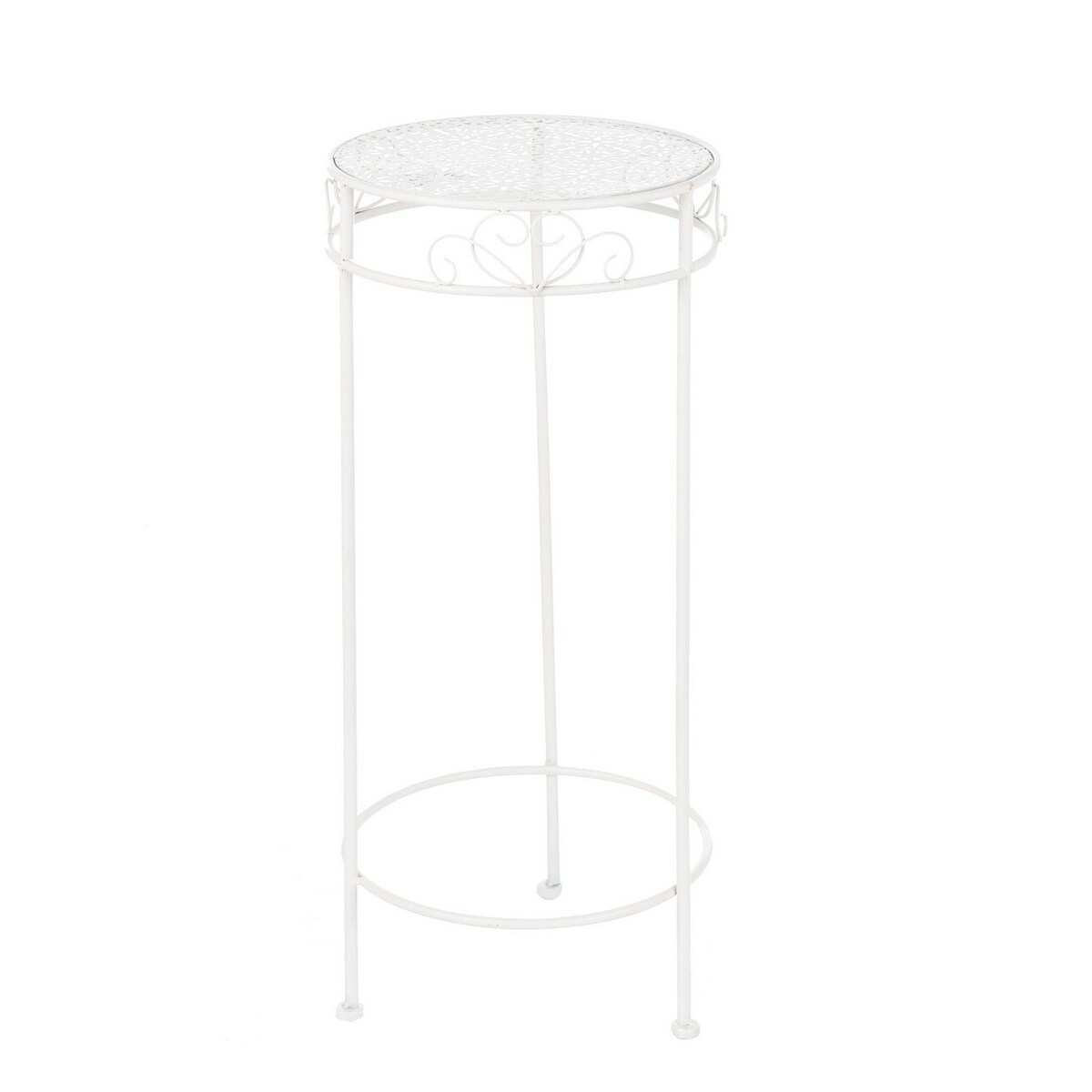 Kwietnik Daisy 70cm white, ⌀30 x 70 cm