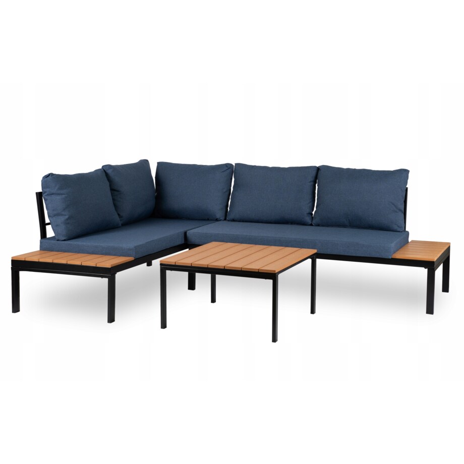 Zestaw Mebli Ogrodowych Narożnik Na Taras Ogród Komplet NORMAN