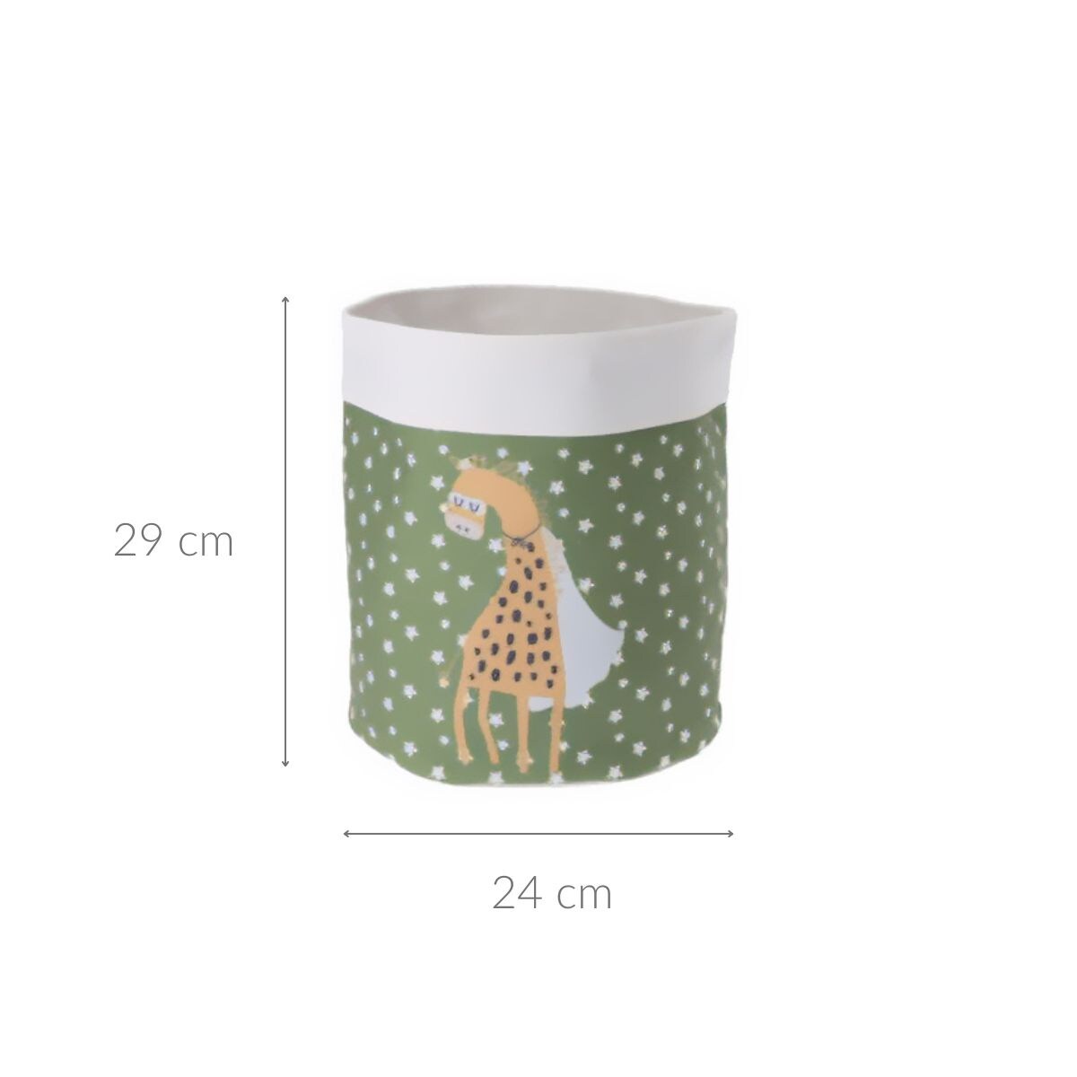 Kosz na pranie do pokoju dziecięcego, Ø 24 x 29 cm