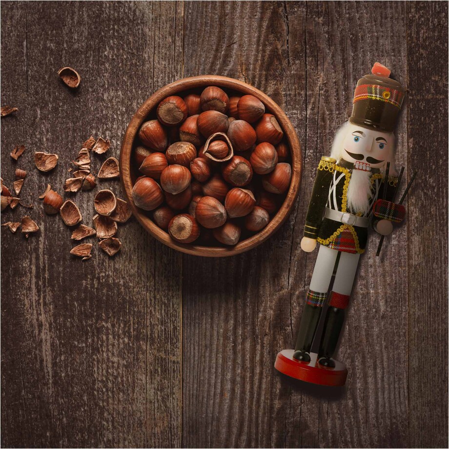 Figurka Dziadek Do Orzechów 38 Cm Duża Boże Narodzenie Dudy Świąteczna