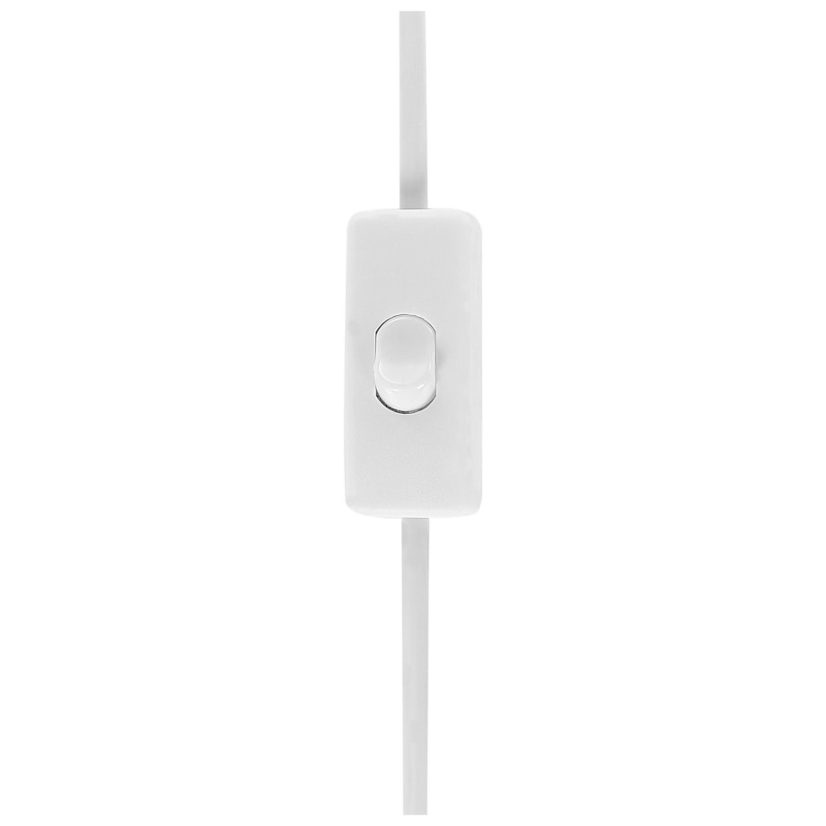 Lampka nocna ceramiczna biała ANSEBA