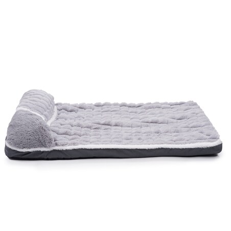 PLUSZOWE PROSTOKĄTNE LEGOWISKO kojec DLA PSA KOTA poduszka posłanie 70x50