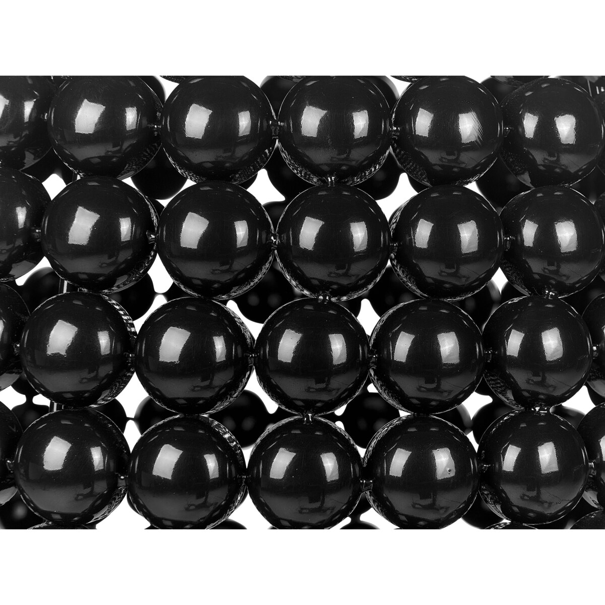 Stolik pomocniczy duży czarny UHANA