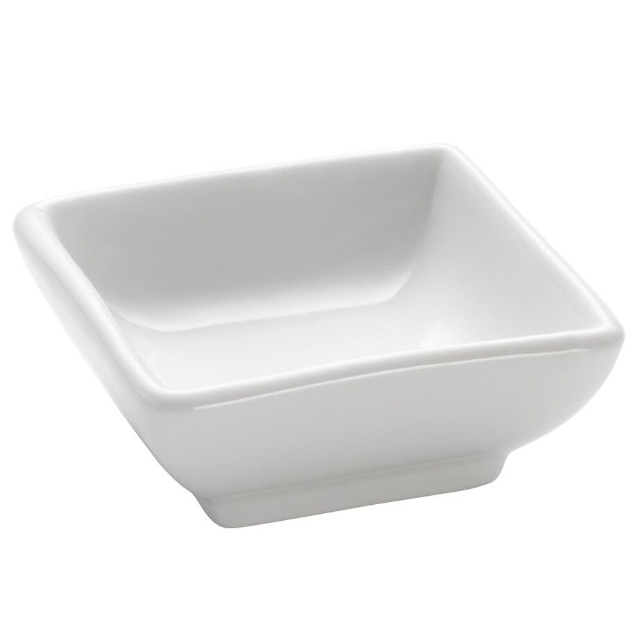 Miseczka do dipów Square, biała, 40 ml, 7 cm x 7 cm