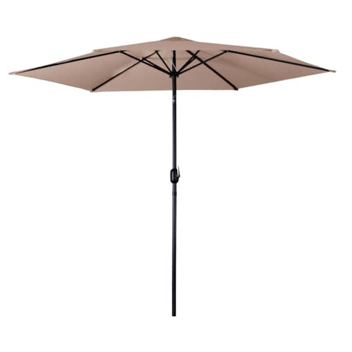 Duży parasol ogrodowy 300cm balkonowy składany + pokrowiec Plonos