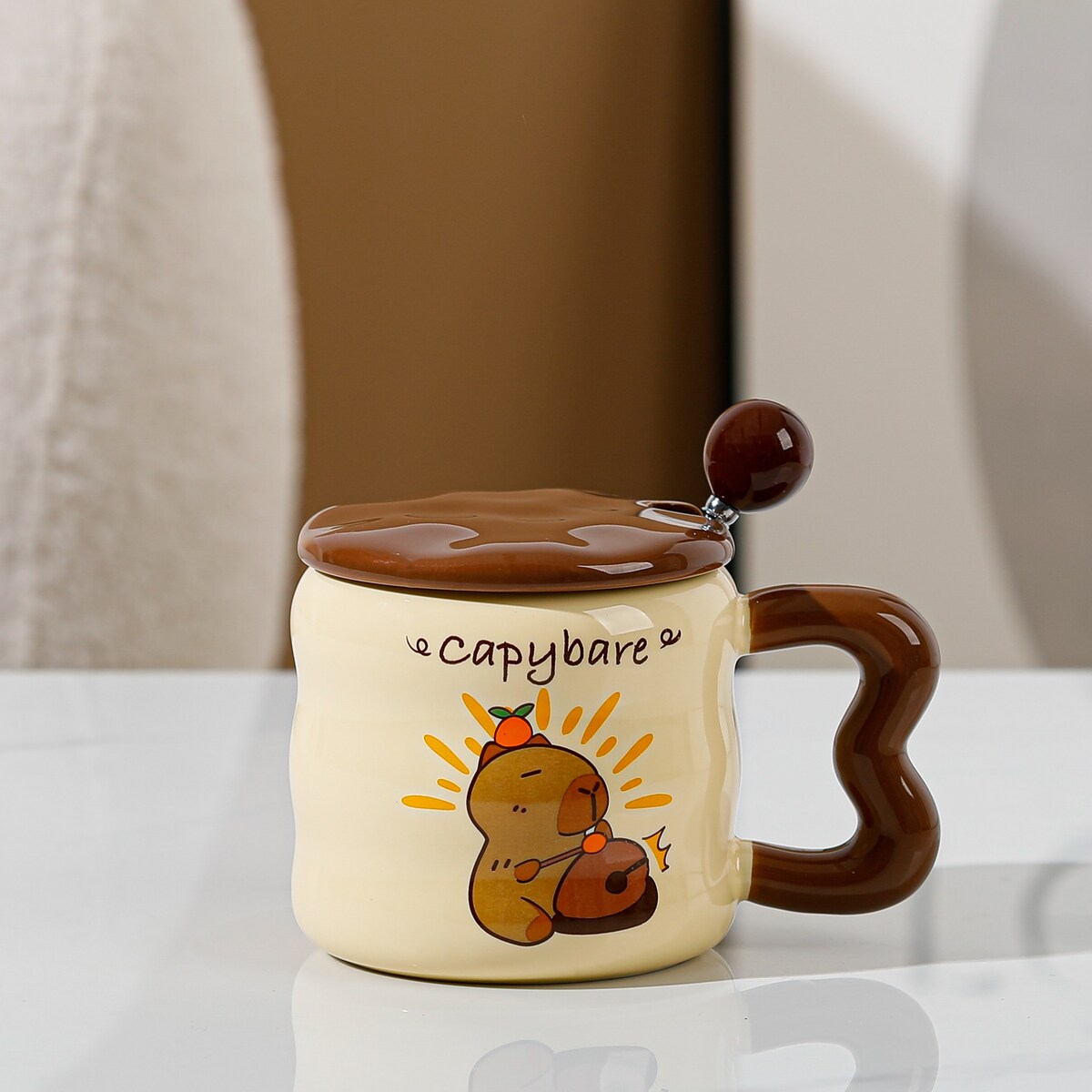 KUBEK Z PODGRZEWACZEM USB Łyżka Kabel USB KUBEK ŚWIĄTECZNY DO KAWY Prezent