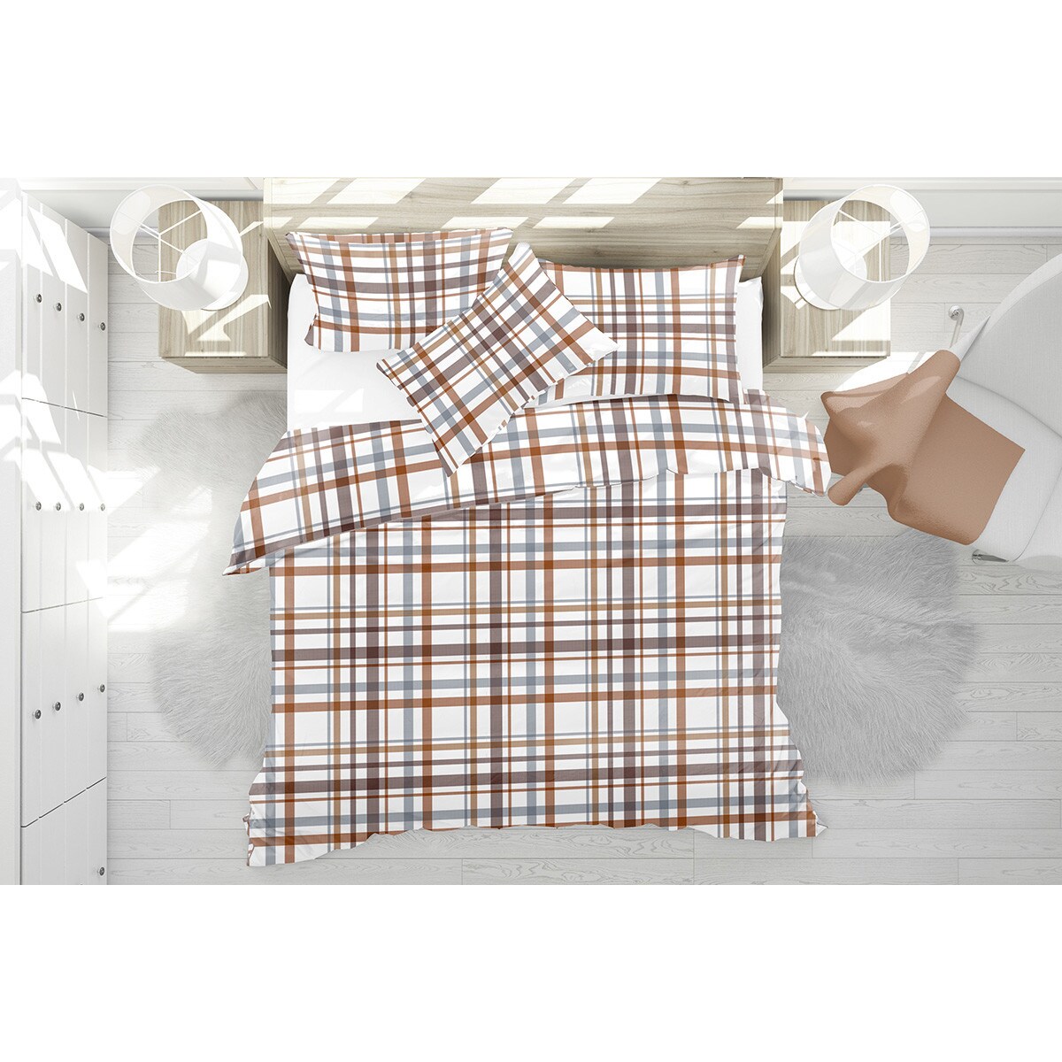 Komplet pościeli z bawełny KOBES