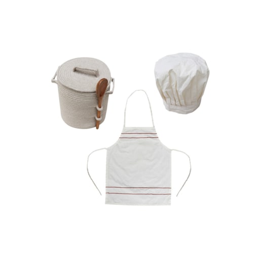 Bawełniane akcesoria kuchenne Little Chef Lorena Canals