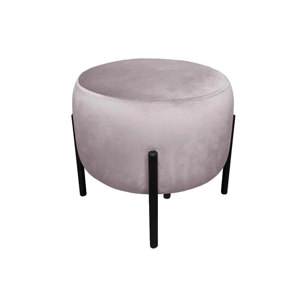 Pufa WILFRED MG VELVET jasnoróżowa