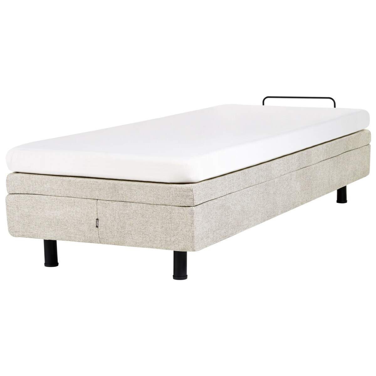 Łóżko regulowane bez zagłówka DUKE II 90 x 200 cm Beżowy